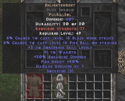 diablo 2 cheap mercenary armor runeword